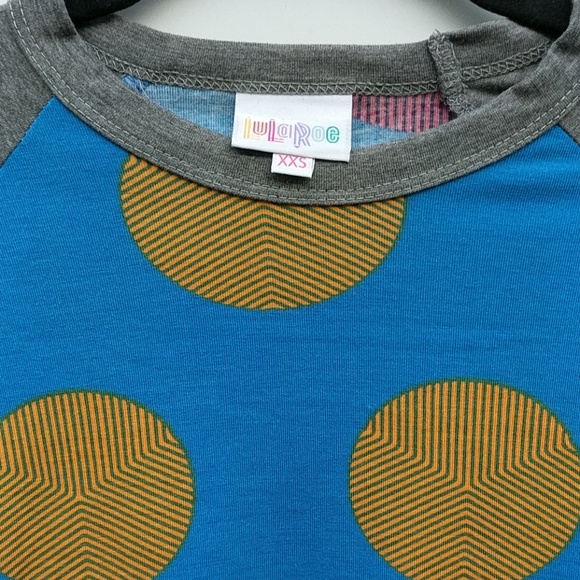 NWT LuLaRoe Randy Top  Size XX-Small  Both! 0 2 - Picture 4 of 12